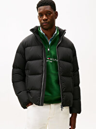 Erkek Down Stand Puffer Mont