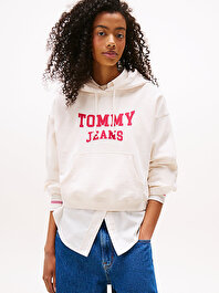 Kadın TJW Boxy Crop Varsity Sweatshirt