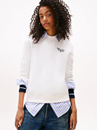 Kadın TJW Regular Esssential Logo Sweatshirt