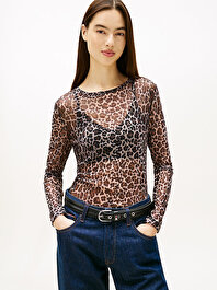 Kadın TJW Slim Mesh T-shirt