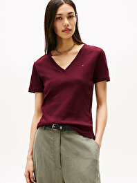 Kadın Slim Cody V-neck T-shirt