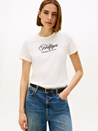 Kadın Regular C-neck T-shirt