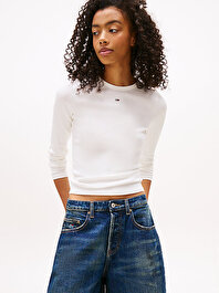 Kadın TJW Slim Essential T-shirt