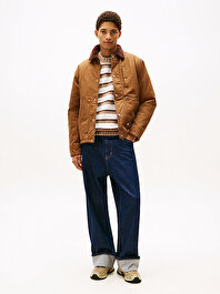 Erkek TH Baggy Turn Up Loose Jean Pantolon
