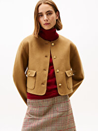 Kadın Wool Blend Regular Ceket