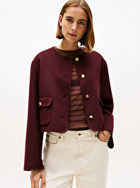 Kadın Wool Blend Regular Ceket