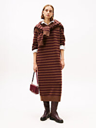 Kadın Chunky Wool Kazak Elbise
