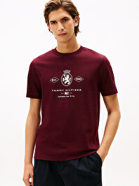 Erkek Diamond Crest Graphic T-shirt