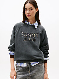 Kadın TJW Boxy Leopar Sweatshirt