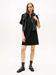 Kadın Punto Knee Shift Elbise