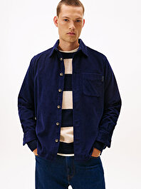 Erkek Corduroy Relax Overshirt Gömlek