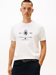 Erkek Diamond Crest Graphic T-shirt