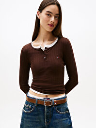 Kadın TJW Slim Irregular T-shirt