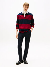 Erkek Denton Pattern Pantolon