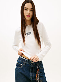 Kadın Tommy Girl Star Graphic T-shirt