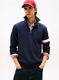 Erkek Rwb Insert 1/4 Zip Sweatshirt