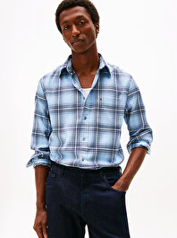 Erkek Soft Touch Blind Check Gömlek