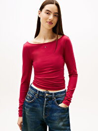 Kadın TJW Slim Flag T-shirt