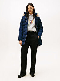 Kadın Down Slim Puffer Mont