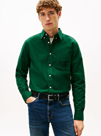 Erkek Brushed Oxford Crest Gömlek