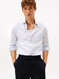 Erkek Flex Collar Dobby Gömlek