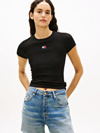 Kadın TJW Slim Badge T-shirt