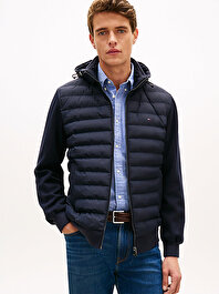 Erkek Mix Media Hooded Sweatshirt