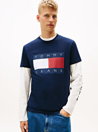 Erkek TJM Regular Flag T-shirt