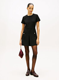 Kadın Punto Mini Elbise