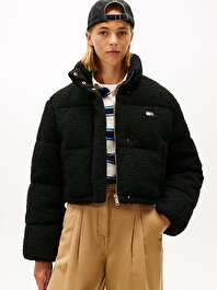 Kadın TJW Wool Boucle Puffer Mont