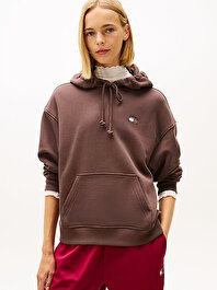 Kadın TJW Boxy Badge Hoodie
