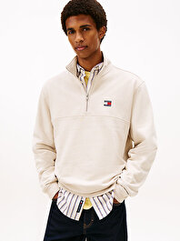 Erkek TJM Regular Badge Sweatshirt