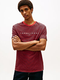 Erkek TJM Regular Linear Stripe T-shirt