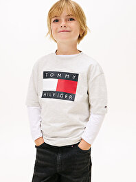 Erkek Çocuk Heritage Printed T-shirt