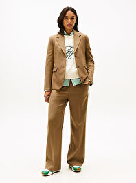 Kadın Timeless Wool Wide Pantolon