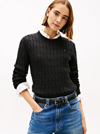 Kadın CO Cable Mid Kazak