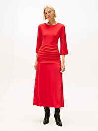 Kadın Festive Gathered Elbise