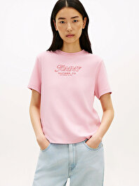 Kadın Tilt Graphic Regular T-shirt