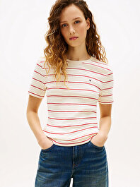 Kadın Slim Cody C-neck T-shirt