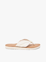 Kadın TH Leather Footbed Summer Terlik