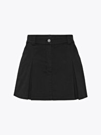 Kadın Tjw Mini Front Pleated Etek