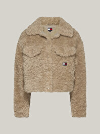 Kadın Tjw Faux Shearling Trucker Mont
