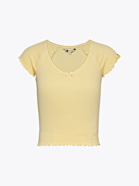 Kadın Tjw Slim Vneck T-Shirt