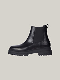 Erkek Th Chunky Leather Chelsea Bot