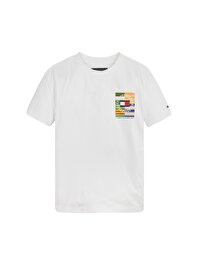 Erkek Çocuk Hilfiger Logo T-shirt