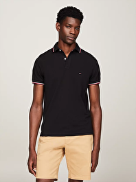 Erkek Core Tommy Tipped Polo T-shirt