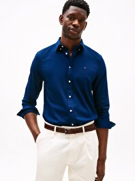 Erkek Flex Dobby Gömlek