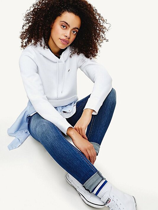Kadın Tjw Regular Polar Kapüşonlu Sweatshirt