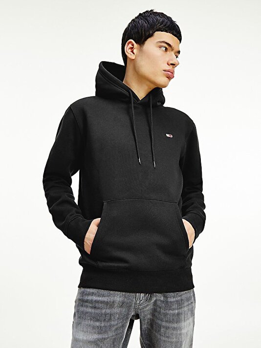 Erkek Tjm Regular Polar Kapüşonlu Sweatshirt