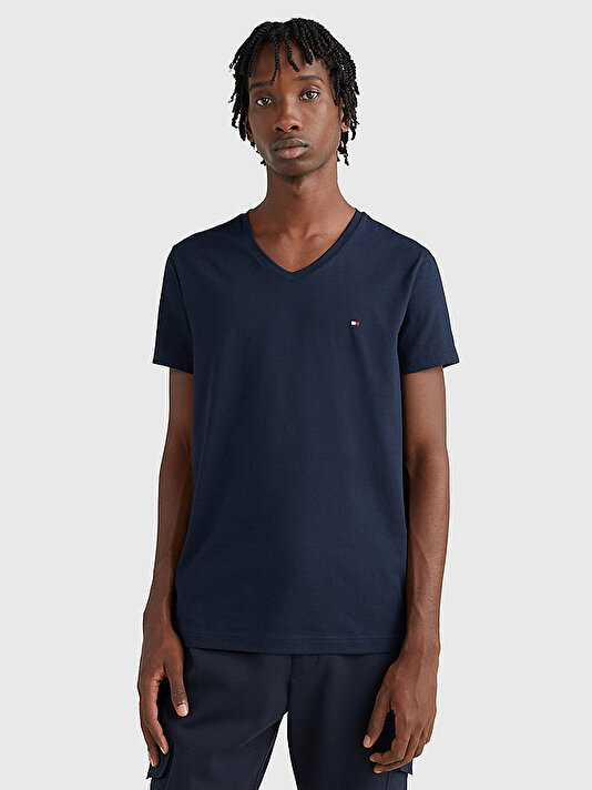 Erkek Core Stretch Slim T-shirt
